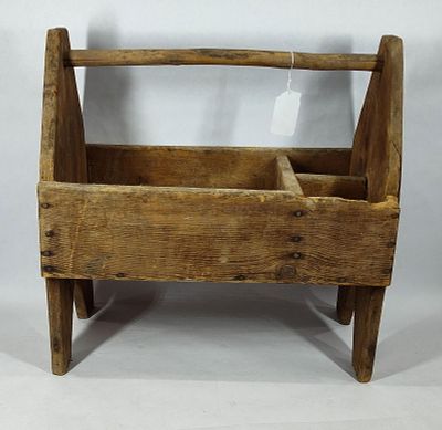 Primitive Farriers Caddy. 20in long 11in wide 20in tall.