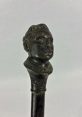 Antique Wm. J. Bryan 1896 Political Campaign Walking Stick. This is an antique political 