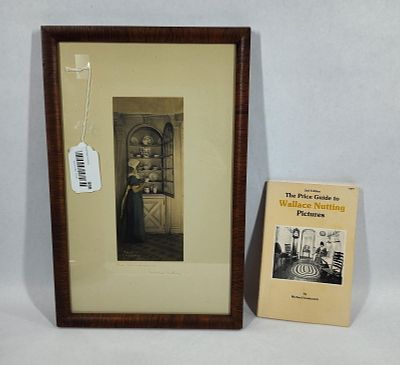 Wallace Nutting framed picture dated 1916. Also comes with 2nd edition Wallace Nutting price 