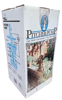 UNUSED Cast Iron Old World Farmhouse Homesteading Water Pump. Unused with the original packaging 