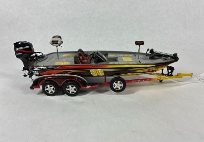 Ranger 520VX Castaway Diecast Model Bass Boat Collectable NO. 88 UPS Serialized Edition. .