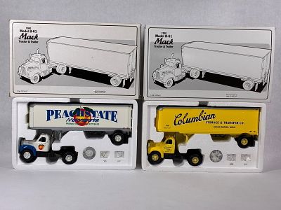 First Gear 1960 Model B-61 Precision Mack Tractor & Trailer Inc. Peachstate Motorsports/Columbian. .