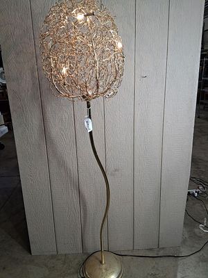 Hollywood Brand Van Egmond Style Floor Lamp in Gold. An iconic design with limb like structure 