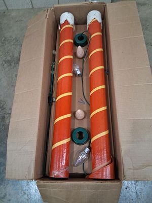 The Glolite Corp. Electric Holiday Candle Decor. NOS in original packaging with accessories 