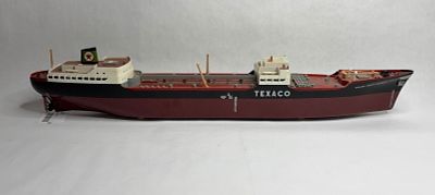 SS Texaco North Dakota. Model of an original 1955 ship. Plastic construction. 27 inches long