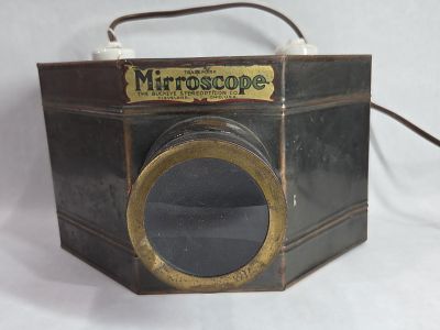 The Buckeye Stereopticon Co. Opaque Projector Microscope AKA Magic Lantern C. 1911. Great early 