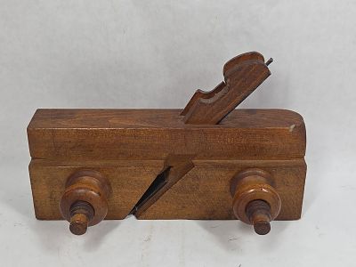 Child Pratt St. Louis Mo #129 Window Sash Plane. 1852-1859. Screw arm