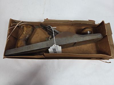 German Made Worth Smooth Bottom Plane. Original box. 13 inches long