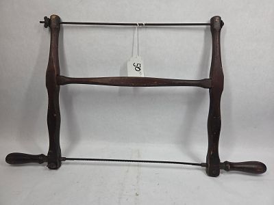 Antique Buck Saw. 16x15