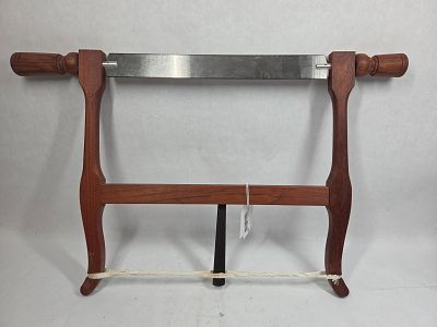 Wooden Bow Buck Saw. 17x15