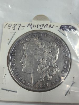 1887 Morgan Silver Dollar. 90% silver
