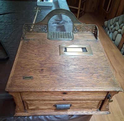 The Peck Autographic Cash Register. This antique autographic cash register was manufactured by 