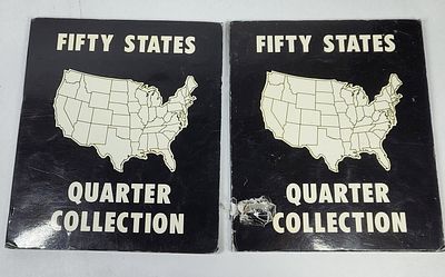 US Fifty States Quarters w/ Albums. This lot comprises a collection of US 50 State Quarters 