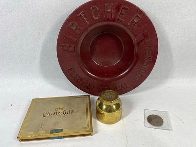 Advertising & Automotive Memorabilia. This lot includes four vintage advertising and promotional 