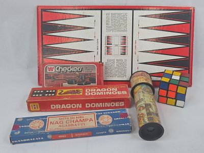 Whitman & Halsam Board Games & Toys. This collection consists of several vintage tabletop games 