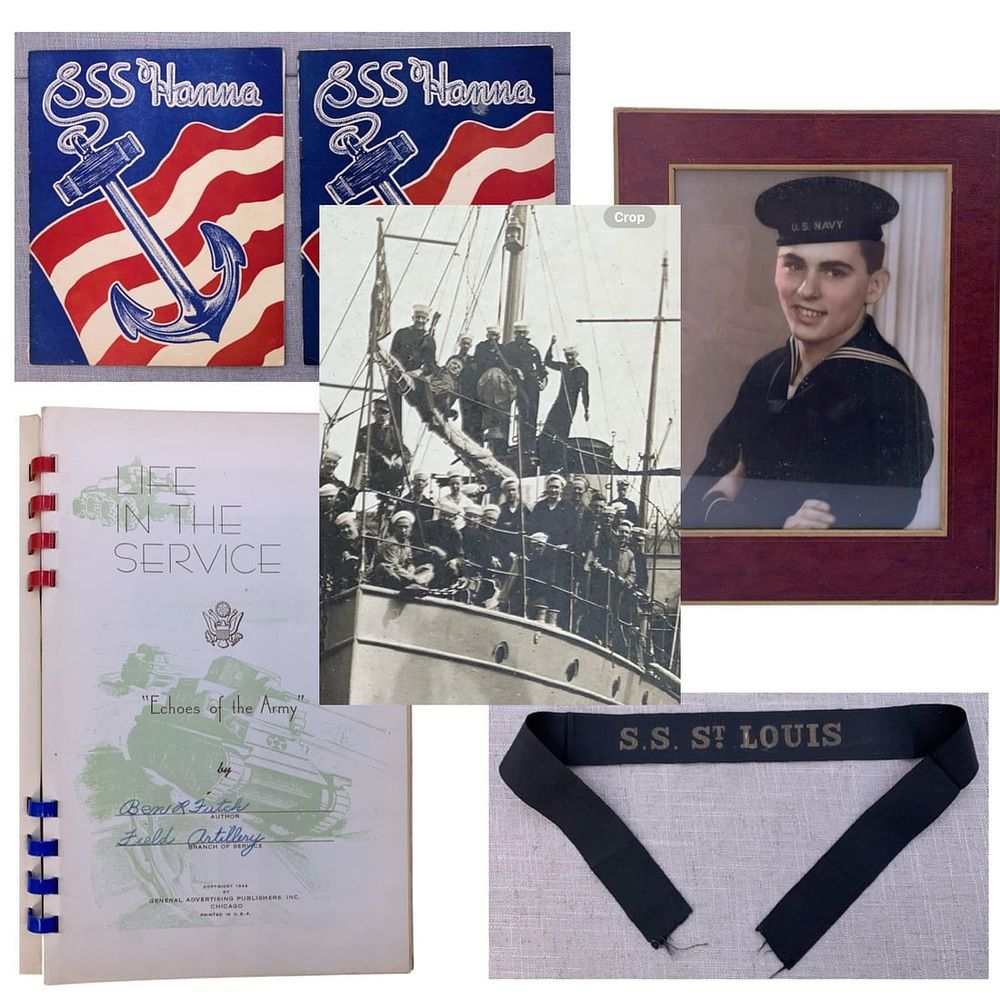 Lot 419: Antique to Vintage US Navy, Army, Militaria Collection