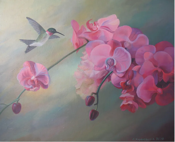 Lot 1: Orchid
Lana Korolievskaia, Ukraine, 2020