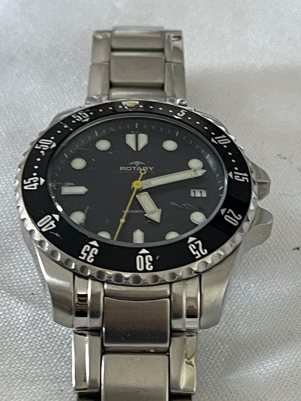 Lot 170: Rotary Divers watch return spares or repairs