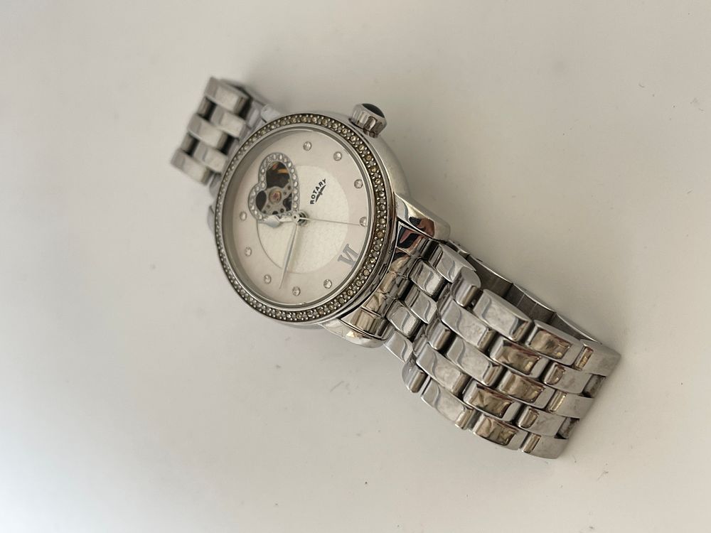 Lot 176: Rotary ladies automatic watch return from a main agent test working