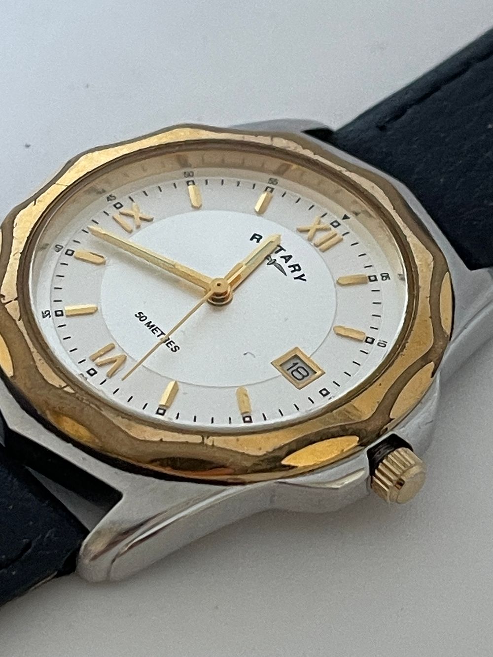 Lot 179: THIS. SWISS MADE ROTARY WATCH IS FULLY WORKING.