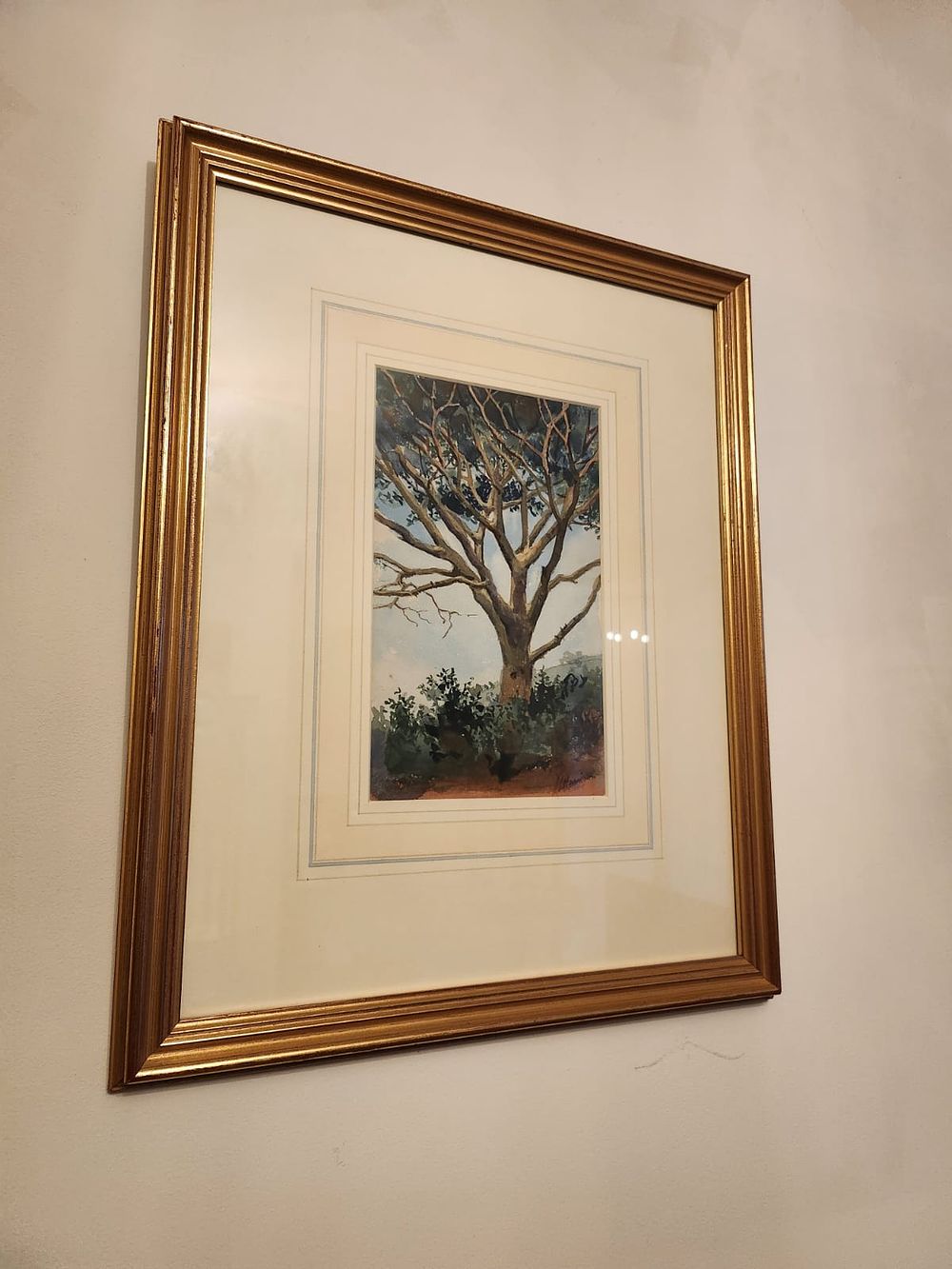 Lot 169: Very rare J C HARRISON painting was done on his travels to Africa. He is well know for painting birds.. he is from Norfolk £1200. To £1350.00