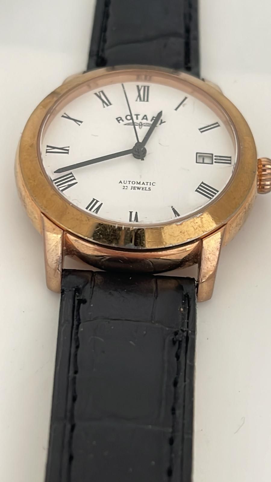 Lot 170: Rotary 21 jewels Automatic mens watch working watch...