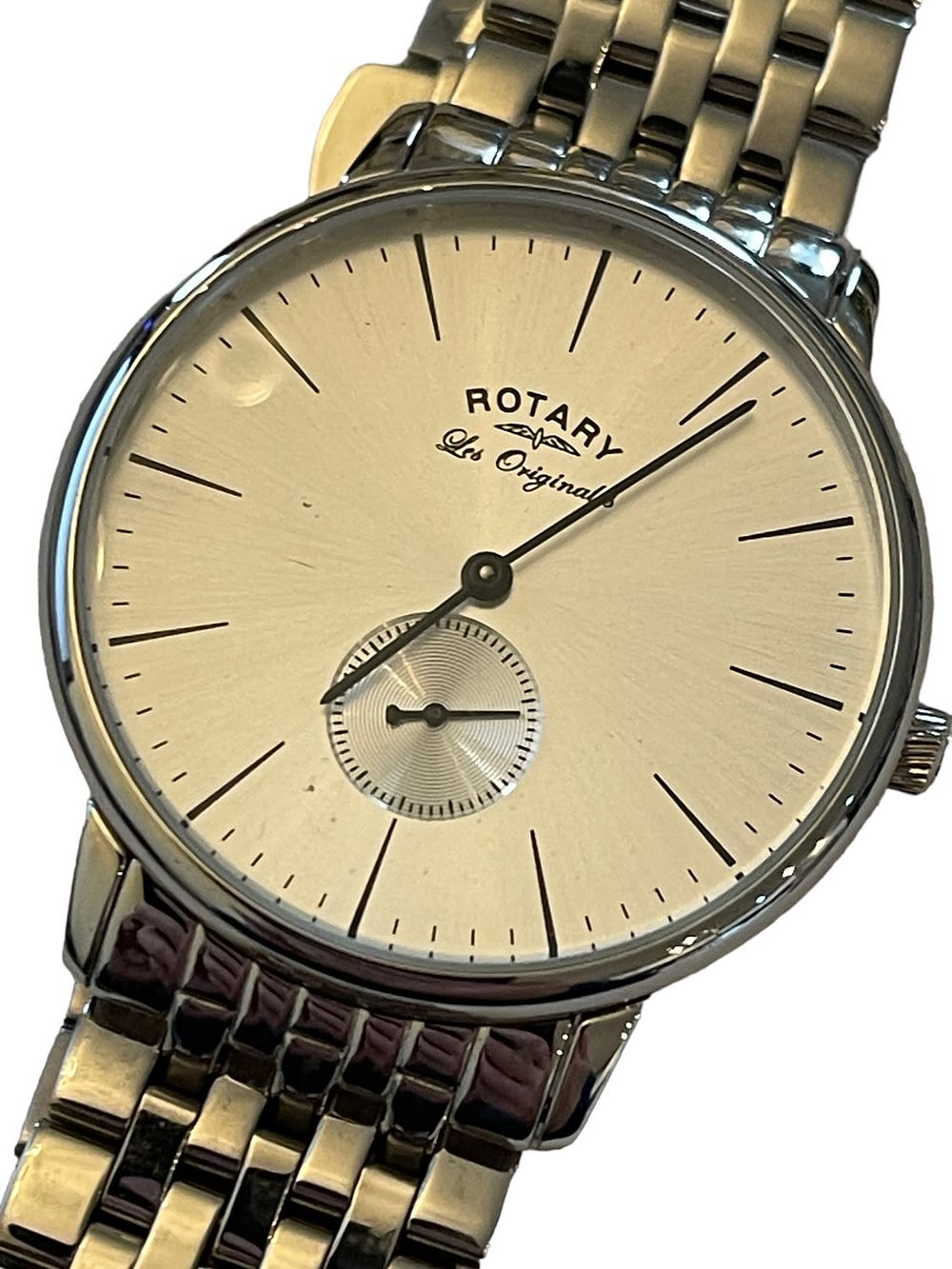 Lot 187: Rotary Les Original new Swiss made stainless steel watch