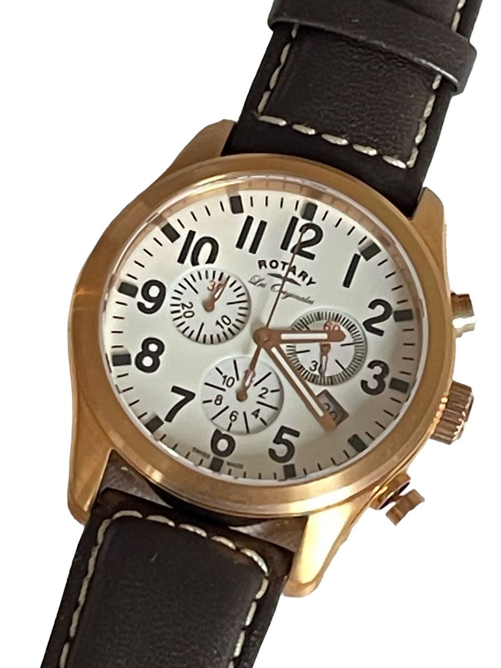 Lot 188: Rotary swiss made Les Originales chronograph watch