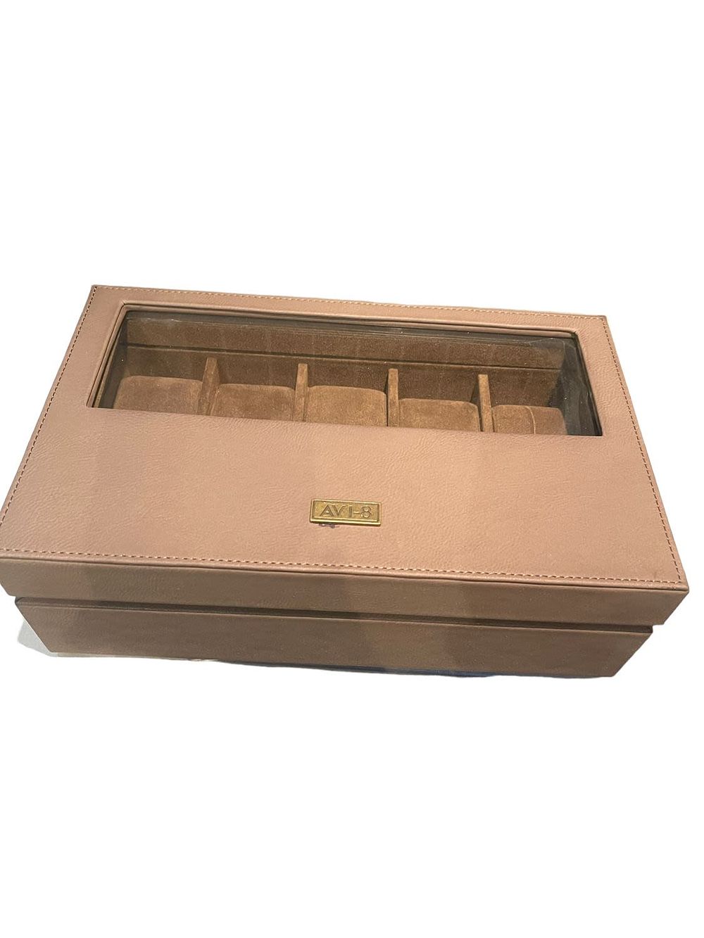 Lot 197: AVI-8 Watch box holds 5 watches.