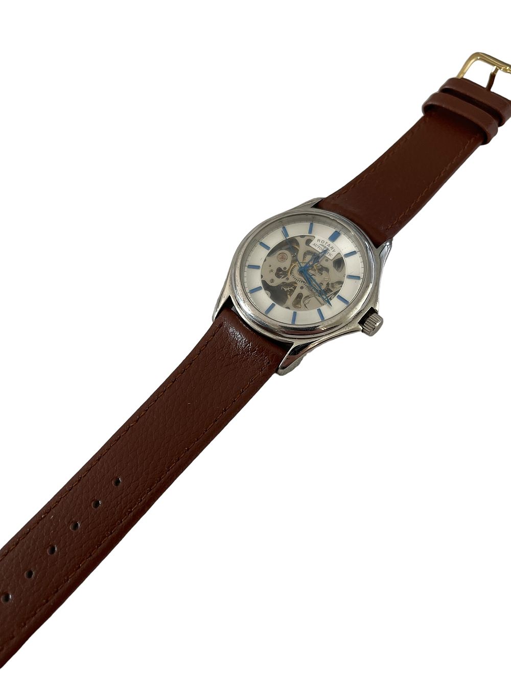 Lot 276: Rotary Gents Automatic Skeleton Watch