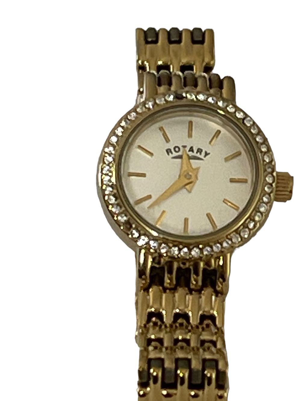 Lot 281: Rotary ladies gold plated quartz watch