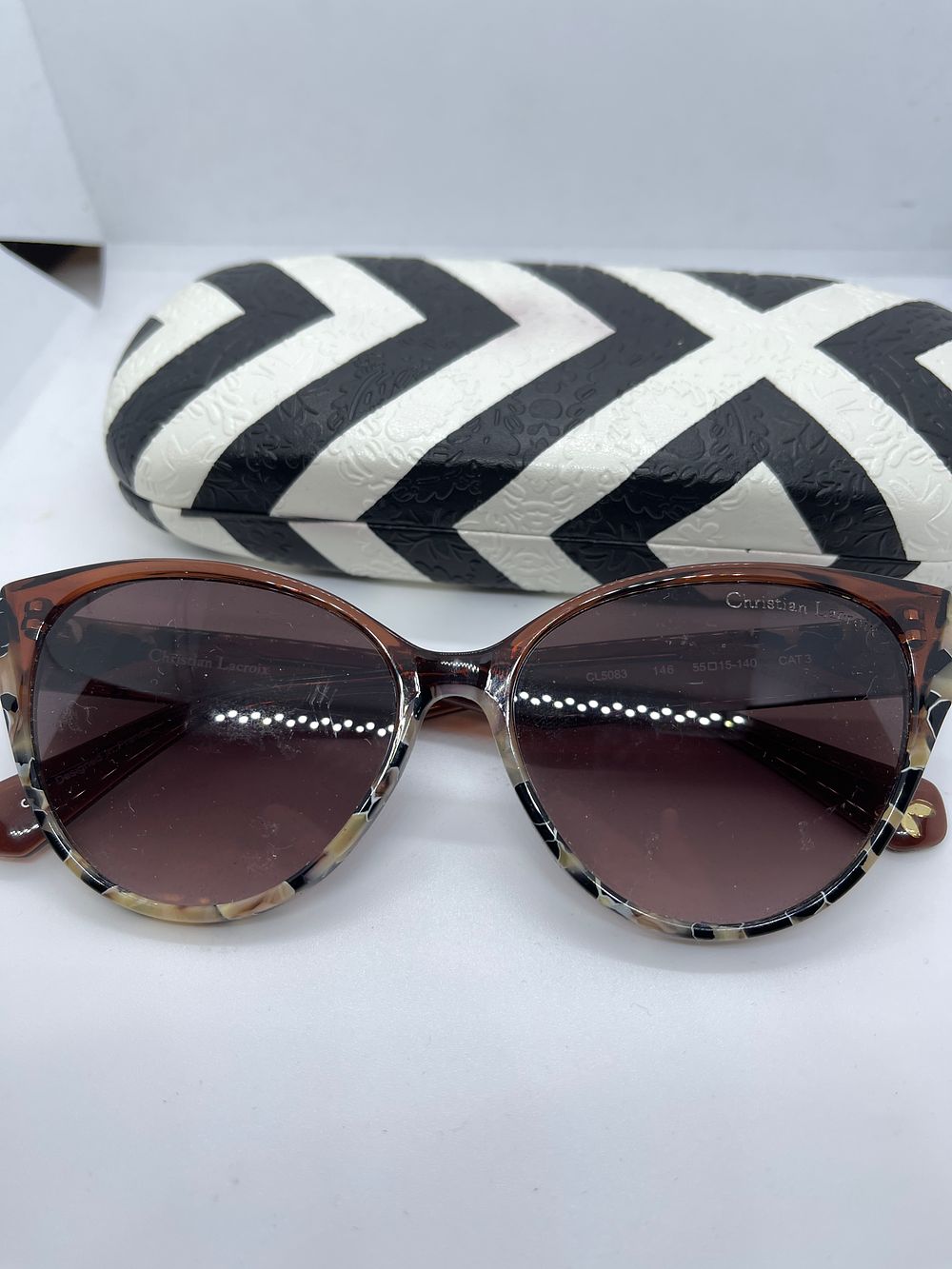 Lot 310: PAIR OF LADIES CHRISTIAN LACROIX SUNGLASSES WITH CASE - CL5083146