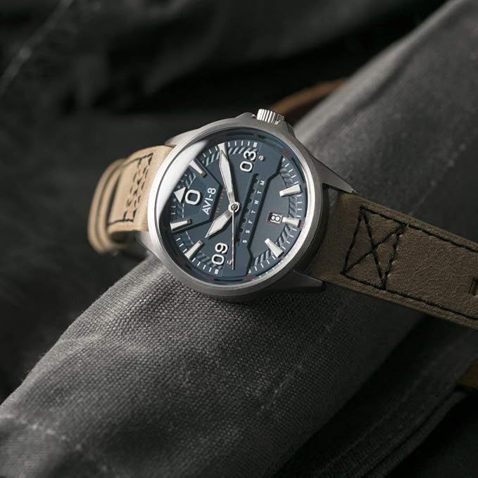 Lot 332: AVI-8 Aviator Watch AV-4063-02