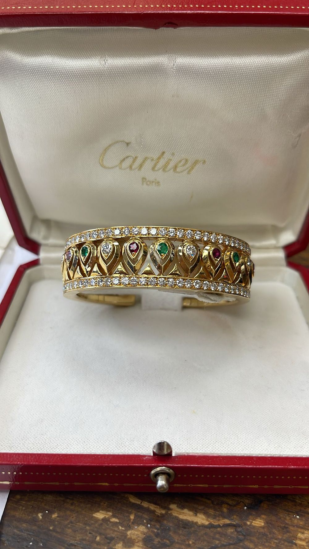 Lot 340: Cartier. Individual number 659057. Valuation £ 30,500.