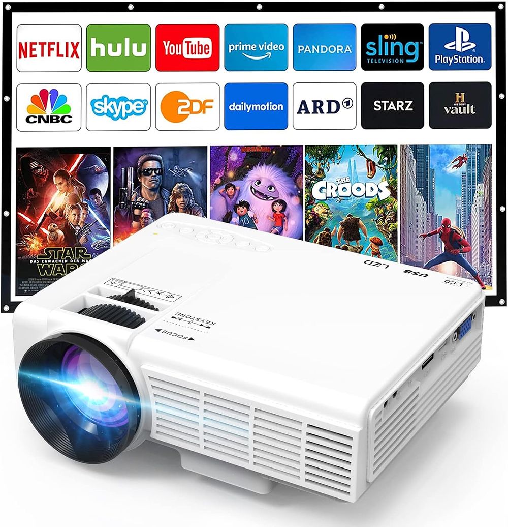 Lot 165: Full HD 1080P SupportedThis upgraded mini projector