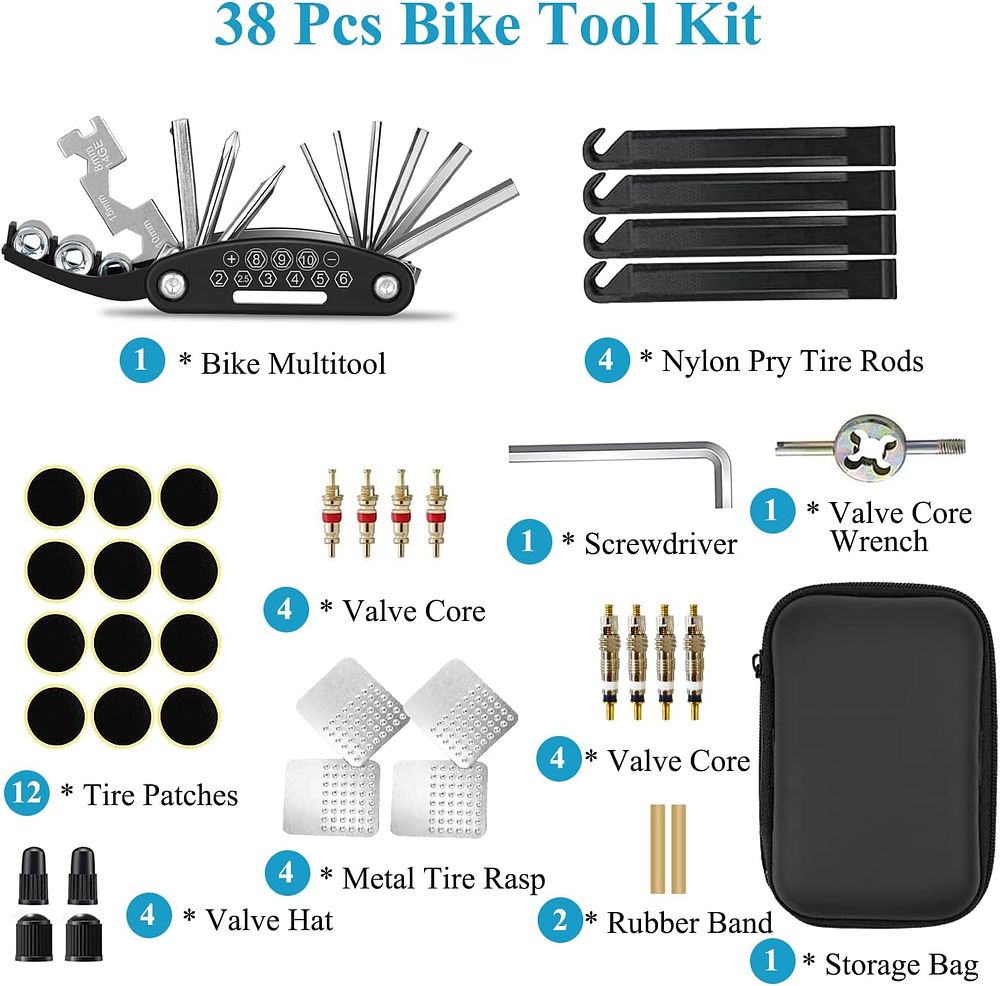 Lot 371: Cycle Bike Tool and Repair Kit Puncture30 in 1 Cycle Bike Tool and Repair Kit Puncture no reserve. WHEN THERE GONE THERE GONE.