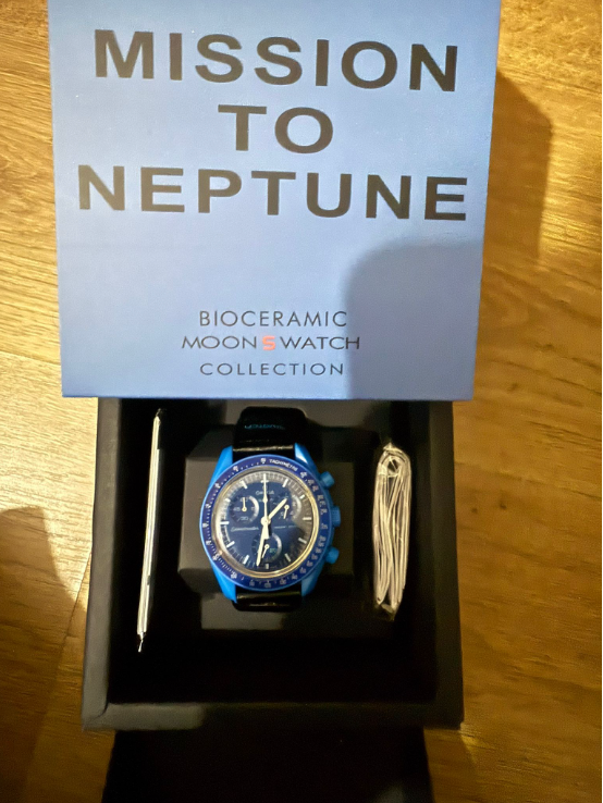 Lot 376: Moon Phase watch chronograph mens watch brakrunptstock Moon Phase watch chronograph mens watch