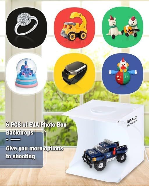 Lot 166: Mini Photo Studio Box, PULUZ 20cm Portable Photography Shooting light Tent Kit