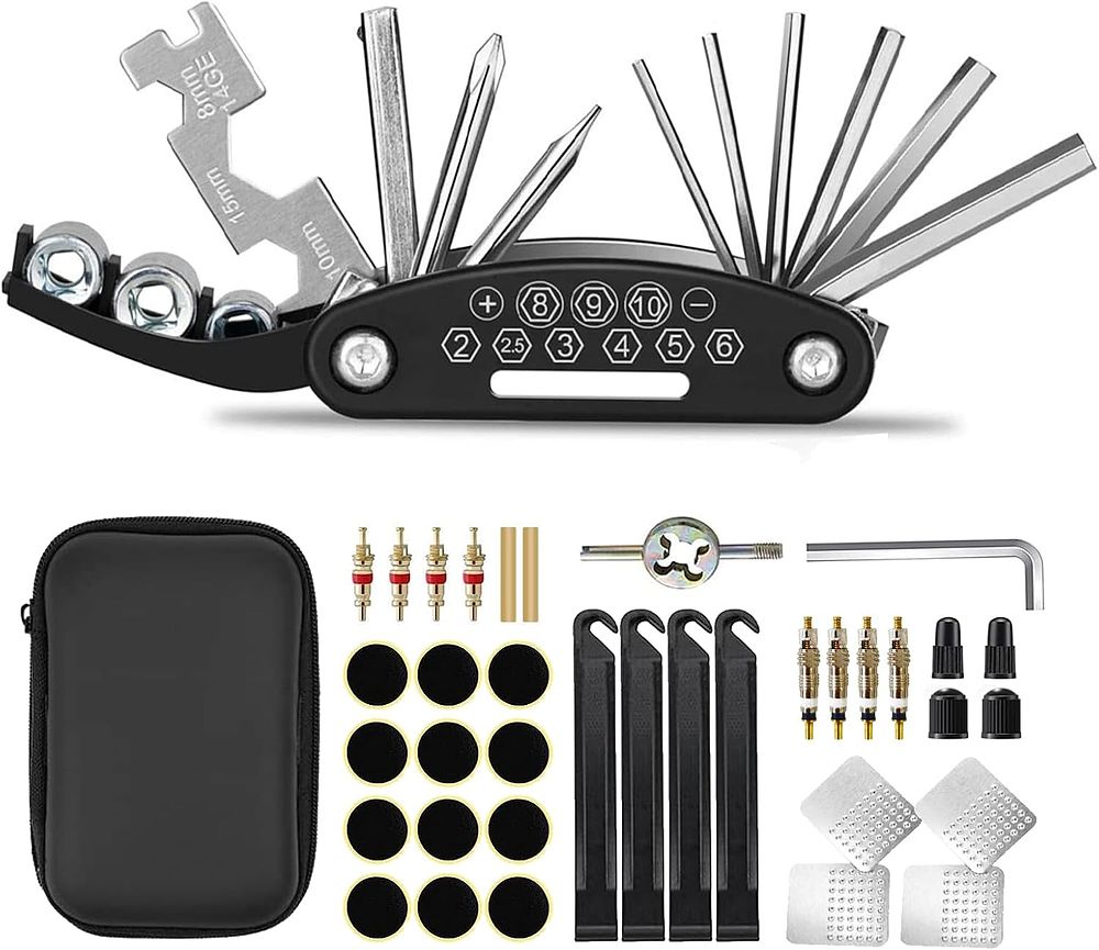 Lot 333: Cycle Bike Tool and Repair Kit Puncture30 in 1 Cycle Bike Tool and Repair Kit Puncture no reserve. WHEN THERE GONE THERE GONE.