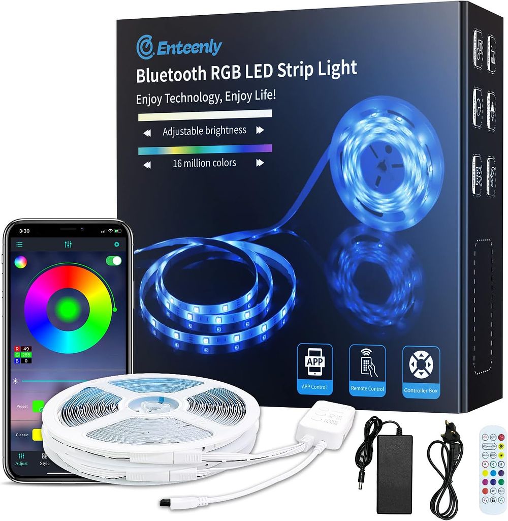 Lot 201: colourful and modern touch to your indoor space with Enteenly's Bluetooth Music