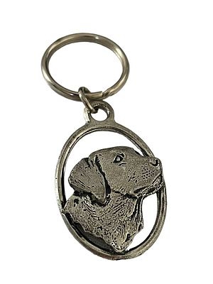 Pewter Dog key ring new . Pewter Dog key ring new
