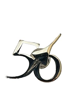 Concorde tie pin 50 Years silver . Concorde tie pin 50 Years silver