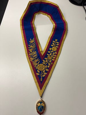 Mark Grand Full Dress Collar PLUS Mark Grand Past Rank Collar Jewel rrp &pound;160+. Mark Grand Full 