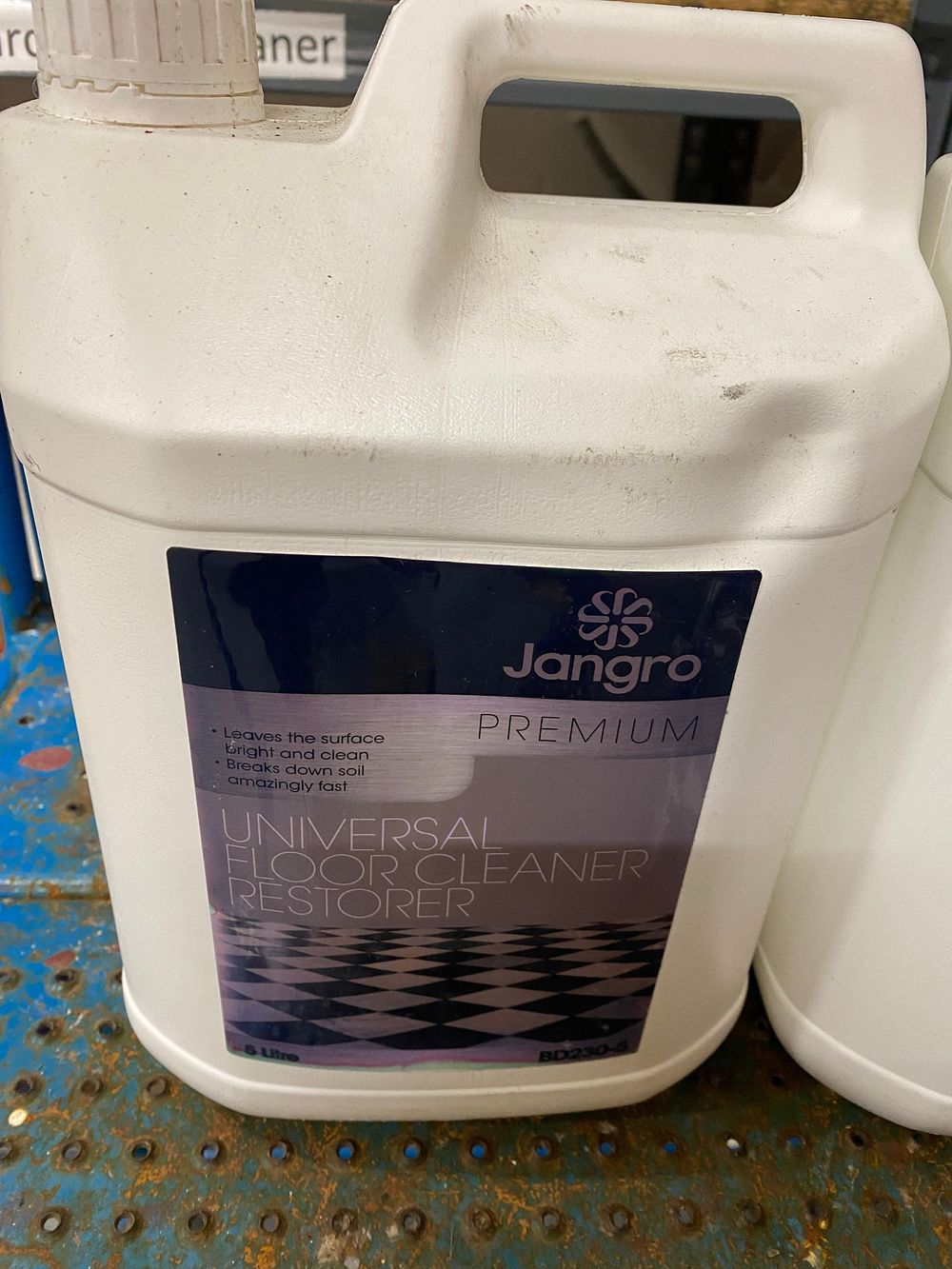 Lot 51: Jangro Premium Universal Floor Cleaner & Restorer.