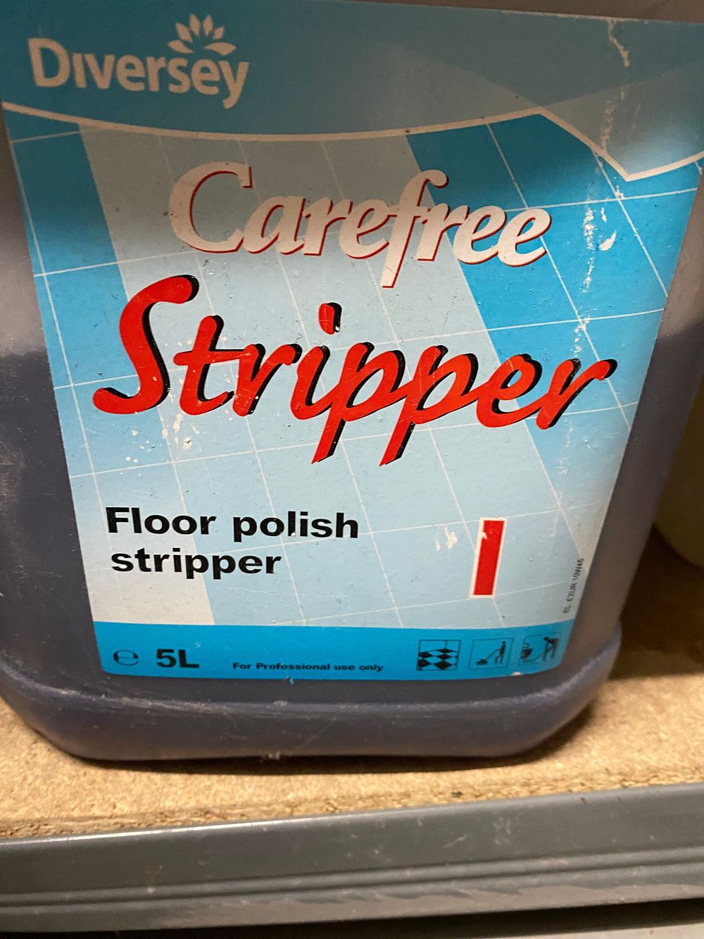 Lot 63: Carefree Stripper Floor Polish Stripper.