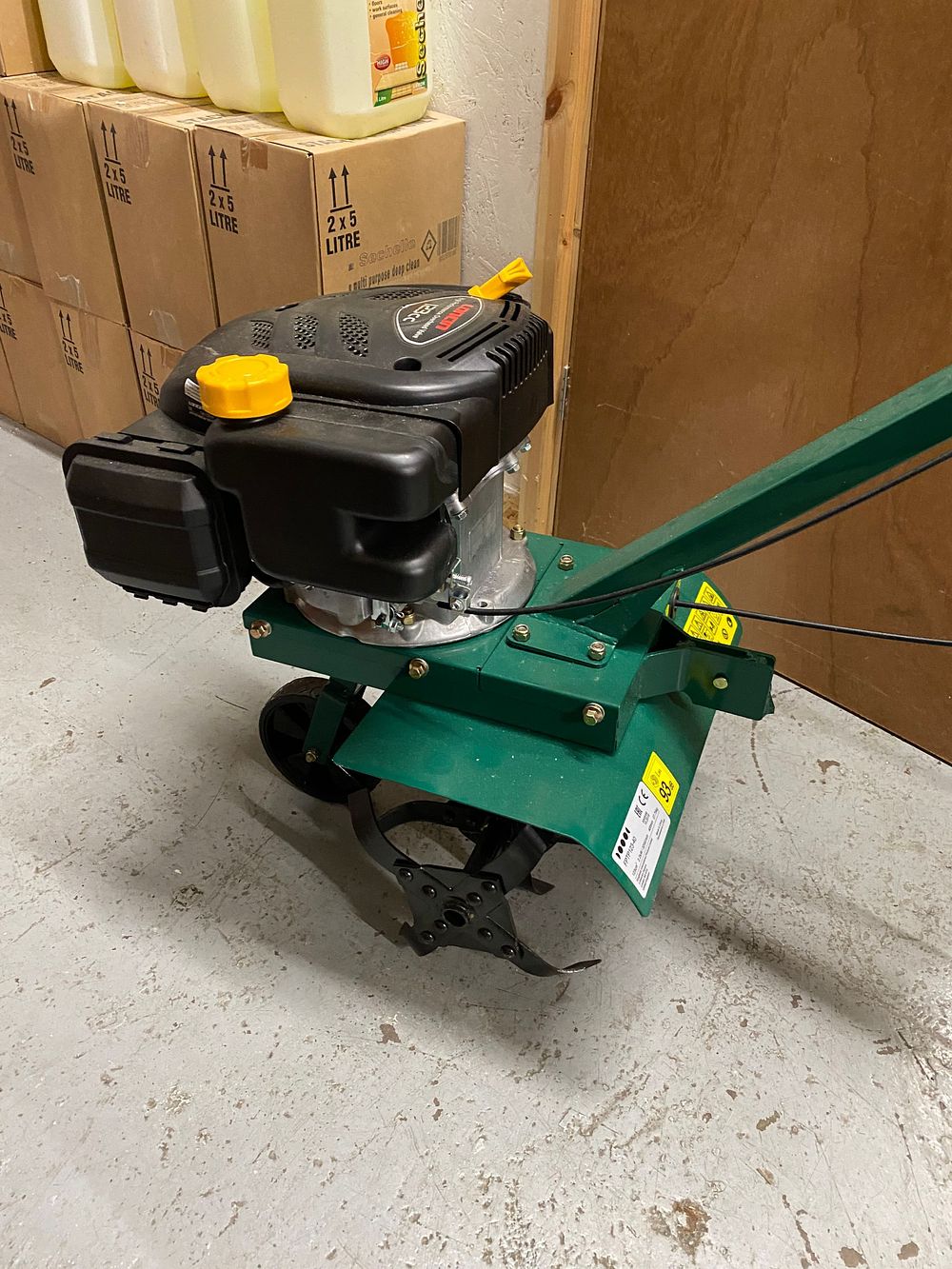 Lot 70: Loncin 123cc Rotavator