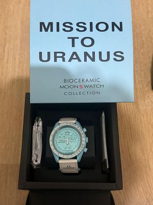 Moon Phase watch chronograph mens watch brakrunptstock with box papers ect working never used