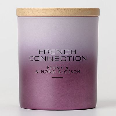 FCC001CS200gFrench Connection Woven Detail Stone Bergamot &amp; Jasmine Candle 