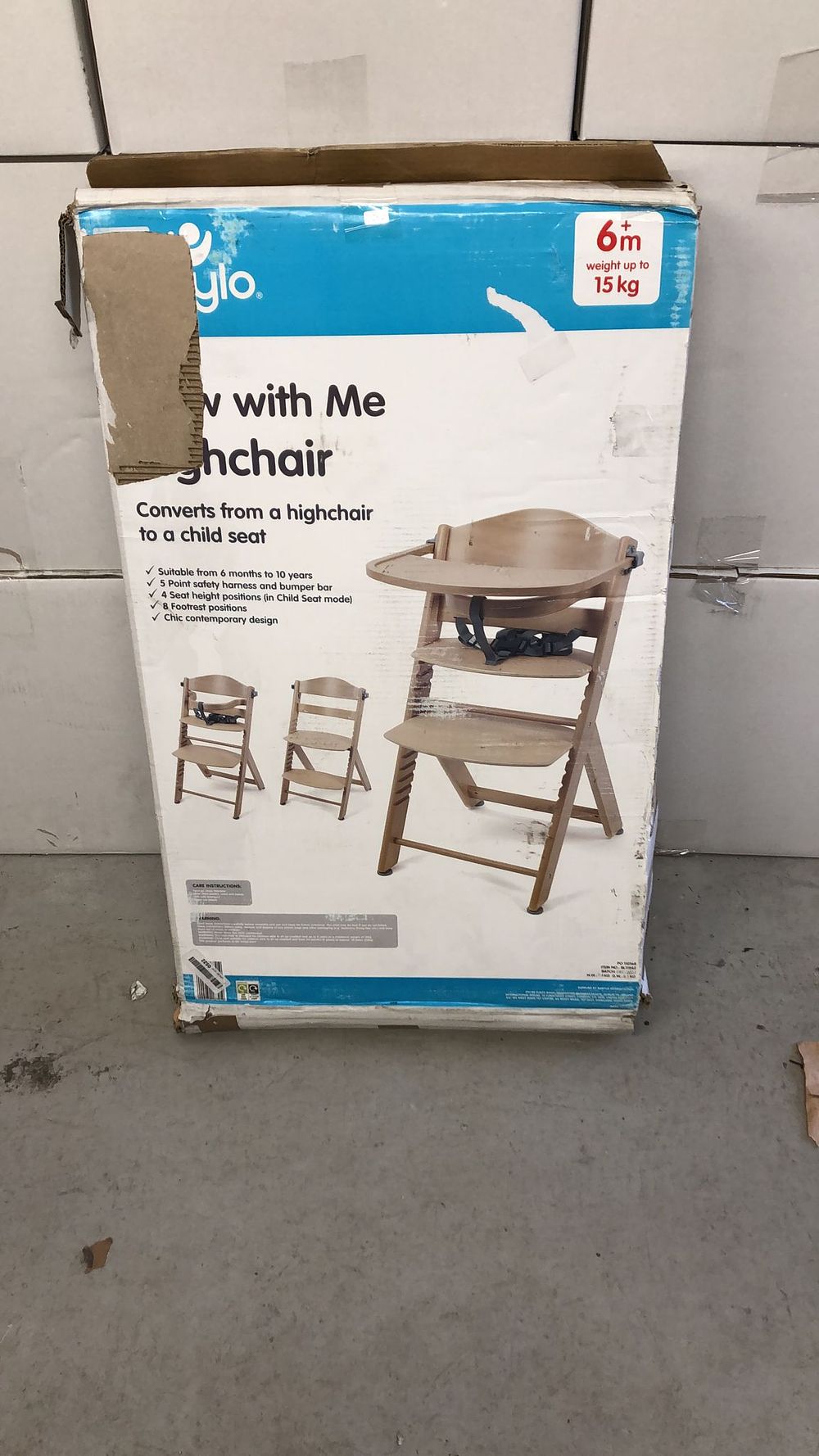 Lot 262: Lot 262- Babylo high chair