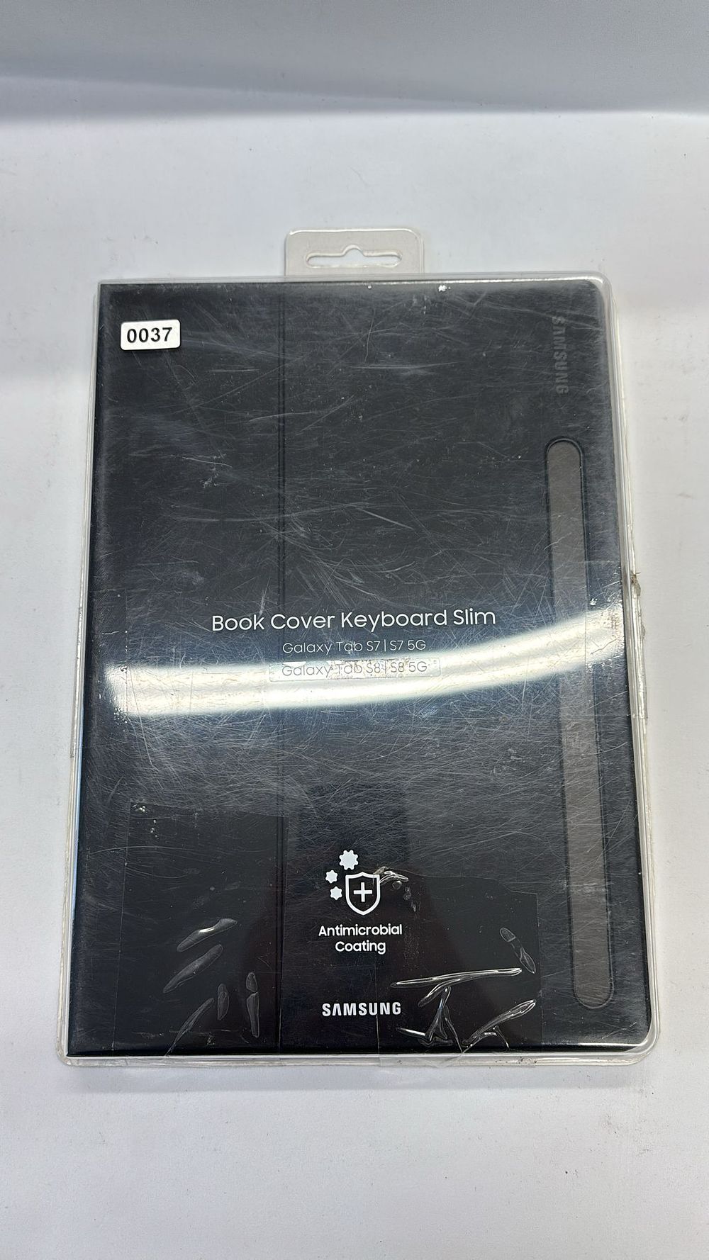 Lot 308: Lot 37- Samsung book cover keyboard slim galaxy...
